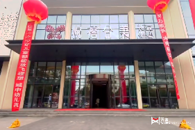 咸陽悅喜合美禮宴中心純銅旋轉門工程